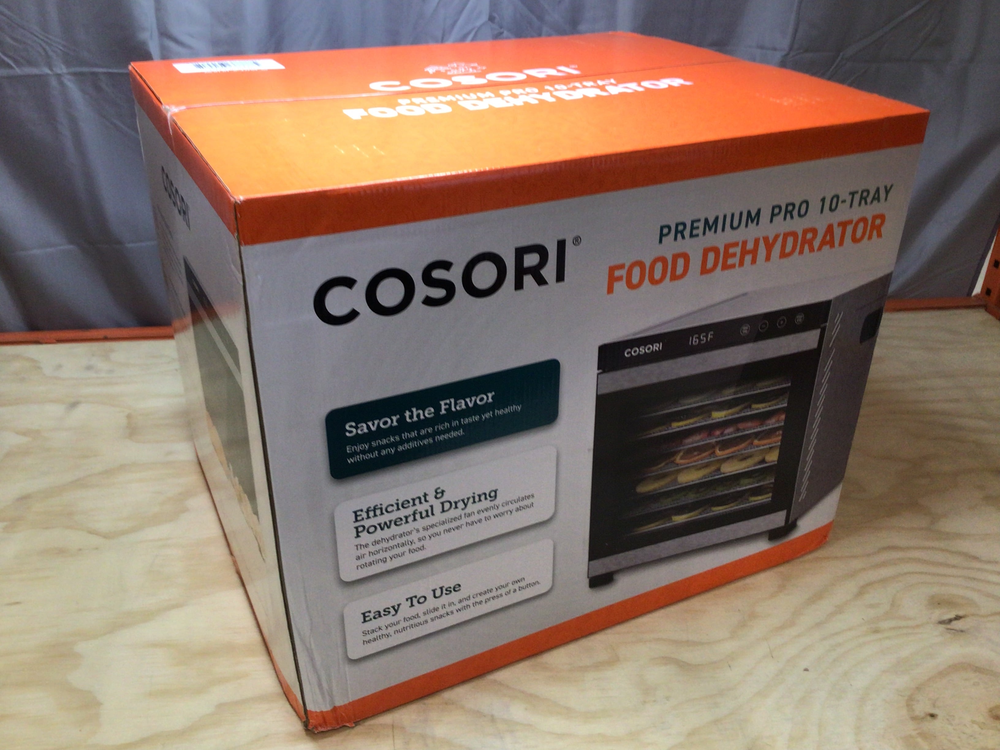 COSORI Food Dehydrator Machine, 10 Stainless Steel Trays (50 Recipes) for Jerky (8093168369902)
